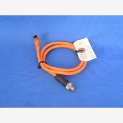 Sensor cable M8, 3-pin M to 4-pin F, 2.5'